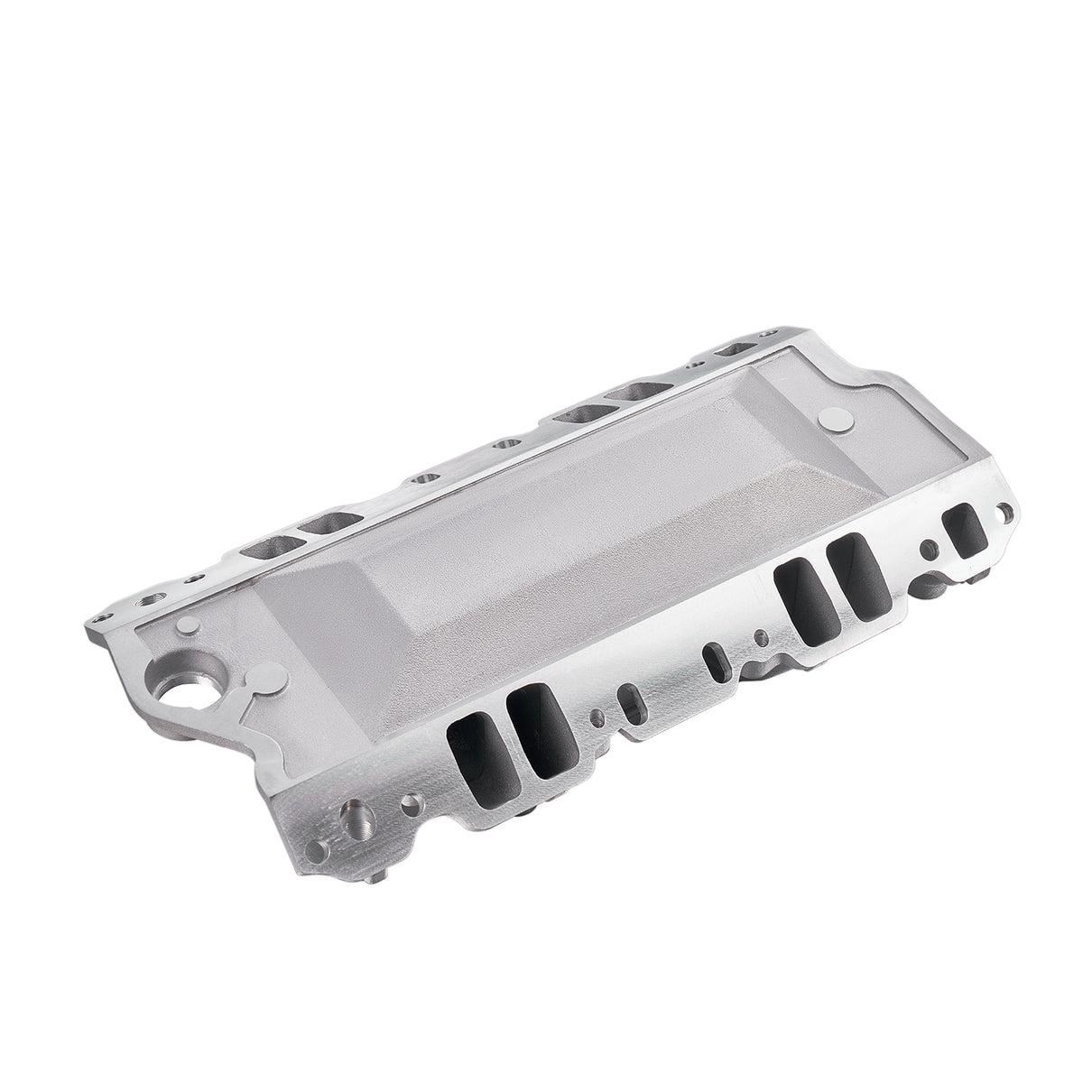 Aluminum Dual Plane Air Gap Intake Manifold - Fits Chevy SBC 262 265 267 Gen I V8 Engines