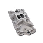 Aluminum Dual-Plane Intake Manifold - Fits 1955–1986 Chevy Small Block 262 265 267 V8 Engines