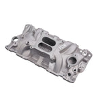 Aluminum Dual-Plane Intake Manifold - Fits 1955–1986 Chevy Small Block 262 265 267 V8 Engines