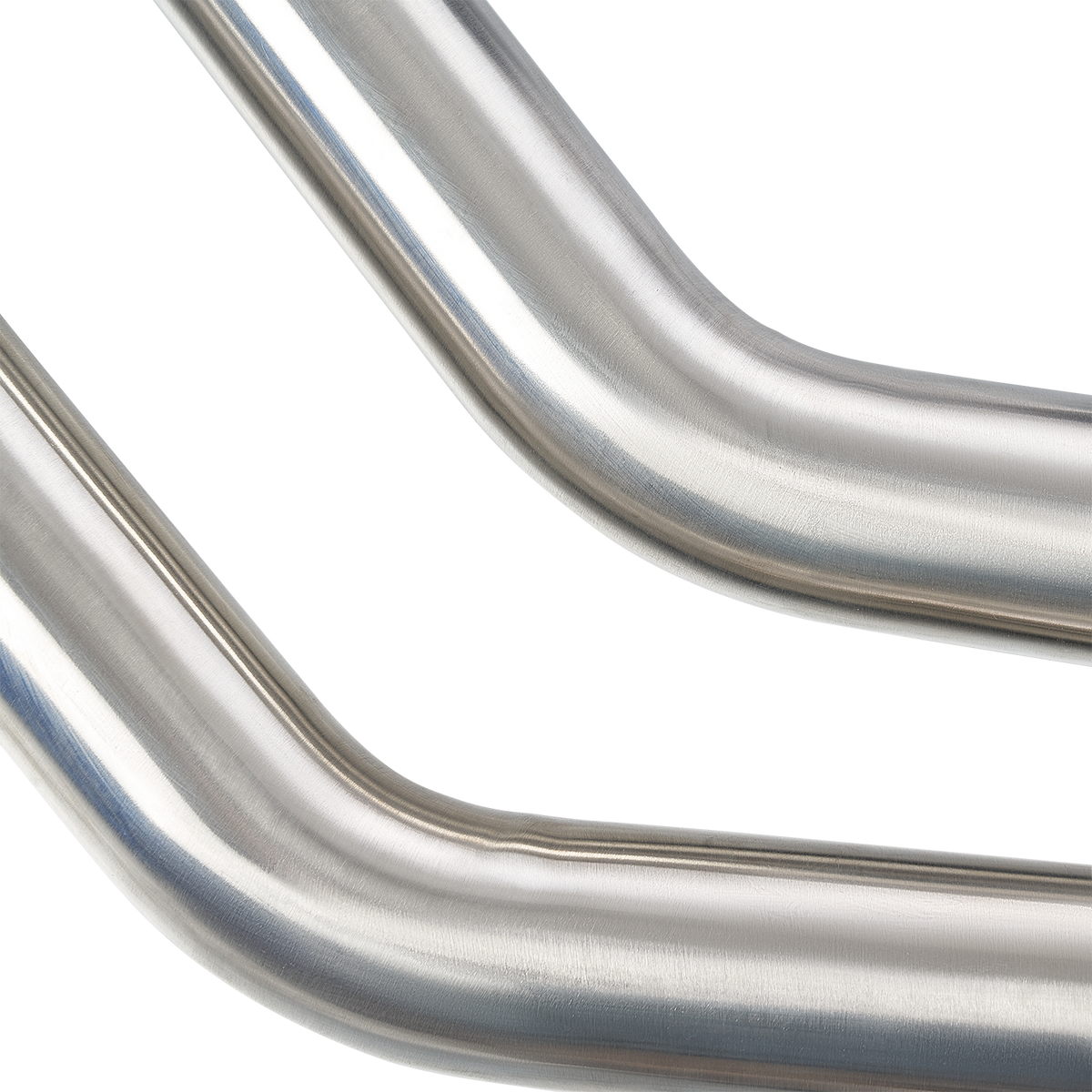 2 in 18-Gauge Stainless Steel 8-Piece Exhaust Pipe Kit - Fits Universal Custom Exhaust Fabrication