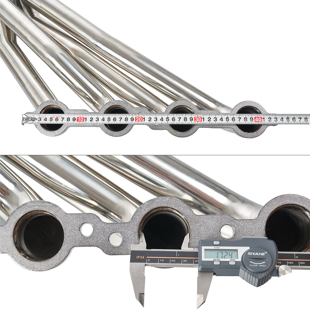1-7/8" Stainless Steel Long Tube Exhaust Headers and Y-Pipe - Fits 1998–2002 Chevrolet Camaro Pontiac Trans Am 5.7L LS1