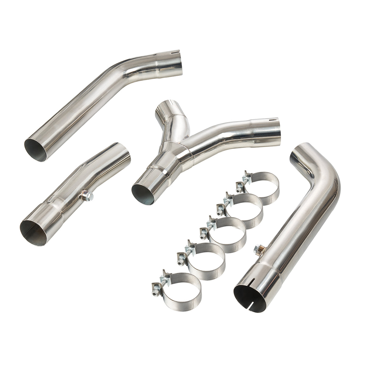 1-7/8" Stainless Steel Long Tube Exhaust Headers and Y-Pipe - Fits 1998–2002 Chevrolet Camaro Pontiac Trans Am 5.7L LS1