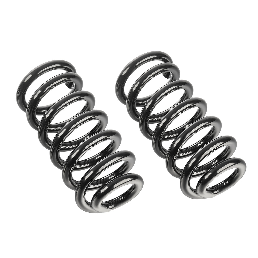 2" Black Powder-Coated Steel Front Lowering Coil Springs - Fits 1963–1972 Chevy GMC Pickup Trucks