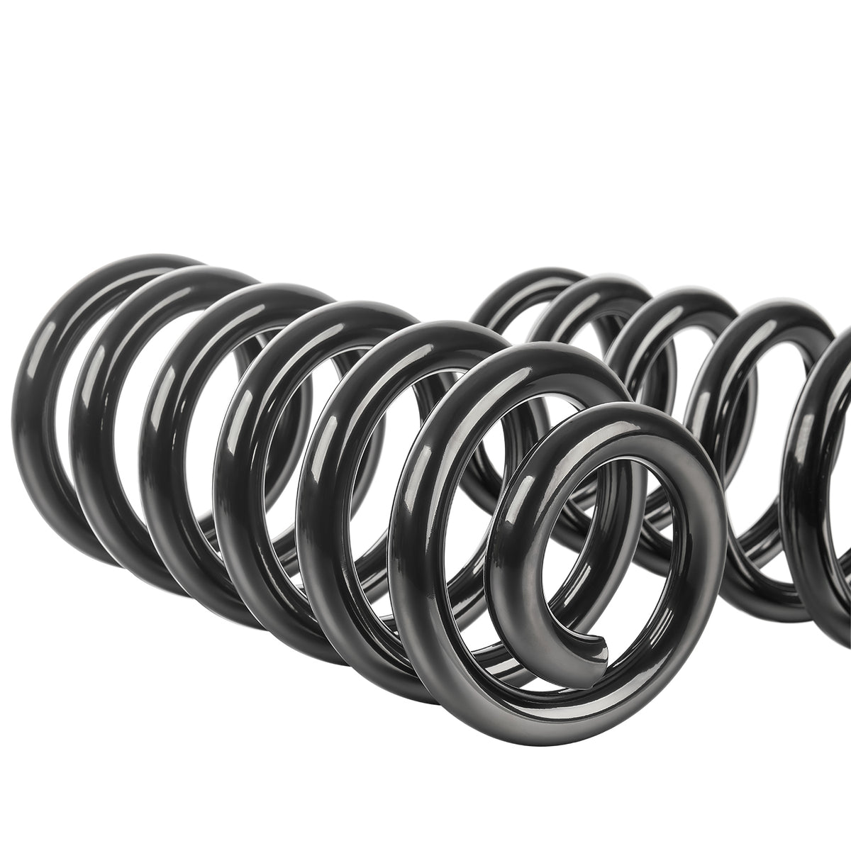 2" Black Powder-Coated Steel Front Lowering Coil Springs - Fits 1963–1972 Chevy GMC Pickup Trucks