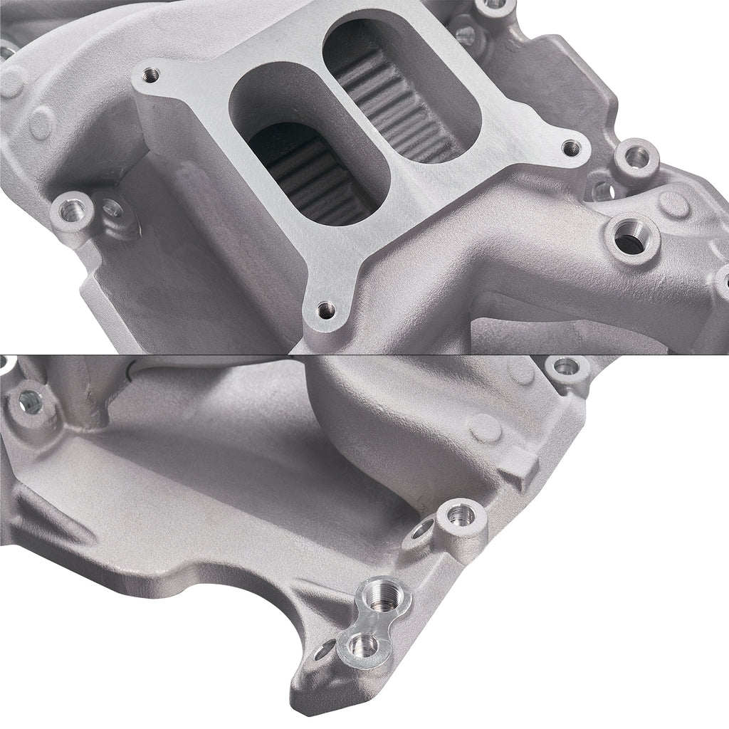 Aluminum Air-Gap Intake Manifold - Fits Chrysler Dodge 318 360 5.2L Small Block Engines