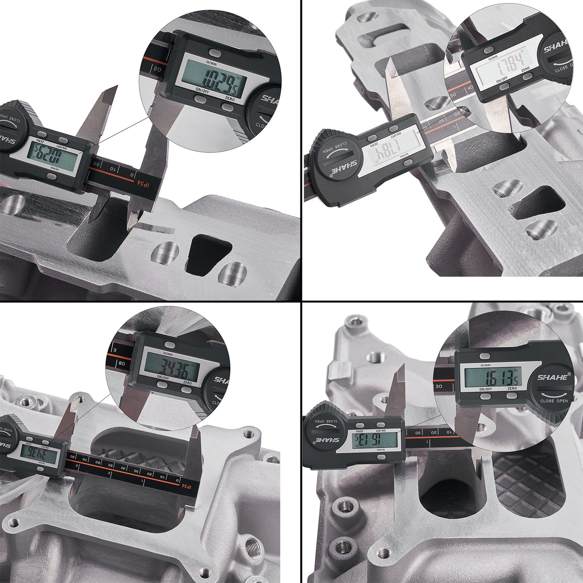 Natural Aluminum Dual-Plane Intake Manifold - Fits Ford 289 302 5.0L Windsor V8 Engines
