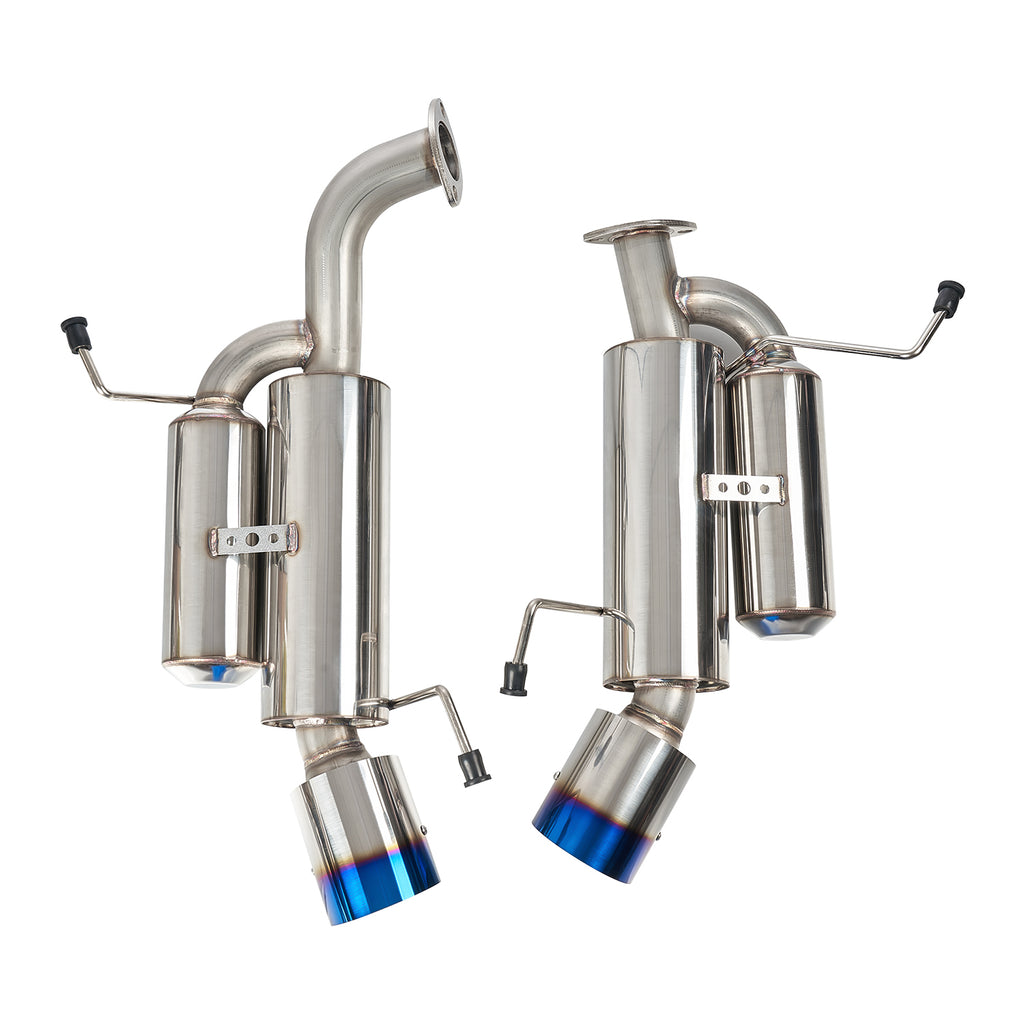 Stainless Steel Catback Exhaust System - Fits 2004–2008 Acura TSX CL9 2.4L K24A2