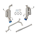 Stainless Steel Catback Exhaust System - Fits 2004–2008 Acura TSX CL9 2.4L K24A2