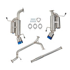 Stainless Steel Catback Exhaust System - Fits 2004–2008 Acura TSX CL9 2.4L K24A2