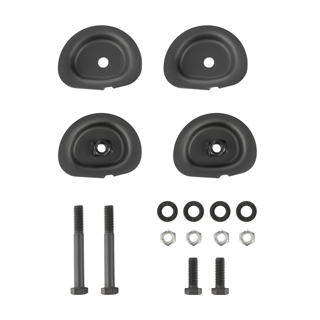 4" Rear Lowering Coil Spring Kit with Retainers - Fits 1960–1972 Chevy C10 GMC C15 Trucks