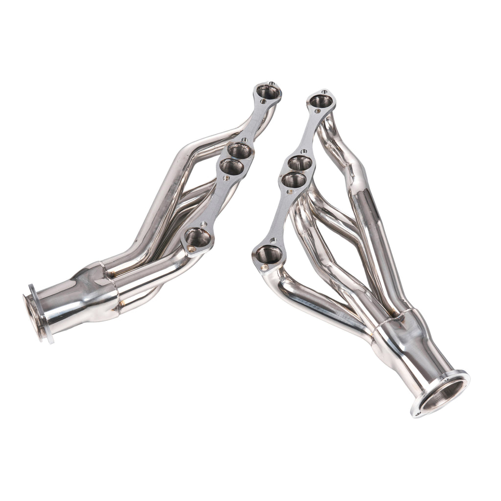 Ceramic Coated 1-5/8" Exhaust Headers - Fits Chevy SBC 262-400 V8 A/F/G Body 1967-1981