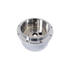 Chrome Aluminum 9-Hole Steering Wheel Column Adapter - Fits 1967–1994 GM Vehicles