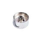 Chrome Aluminum 9-Hole Steering Wheel Column Adapter - Fits 1967–1994 GM Vehicles