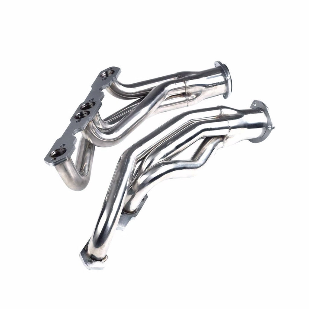 1.5" Chrome-Polished Stainless Steel Exhaust Headers - Fits 1988–1997 Chevrolet GMC 5.0L 5.7L V8 Trucks
