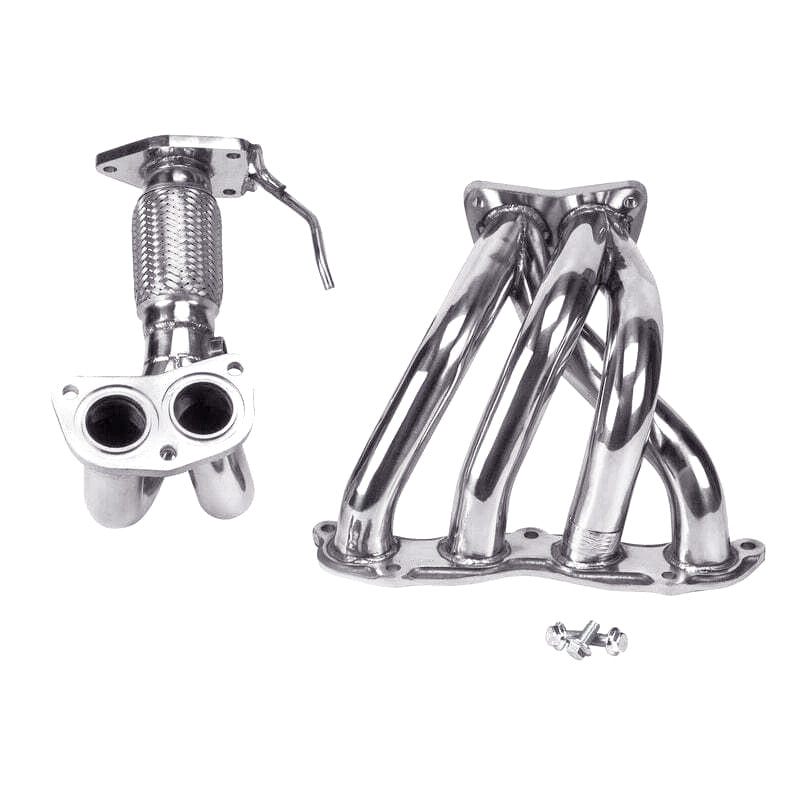 1.8" Stainless Steel Bolt-On 4-2-1 Exhaust Header - Fits 2003–2007 Honda Accord EX LX 2.4L K24