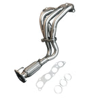 1.8" Stainless Steel Bolt-On 4-2-1 Exhaust Header - Fits 2003–2007 Honda Accord EX LX 2.4L K24