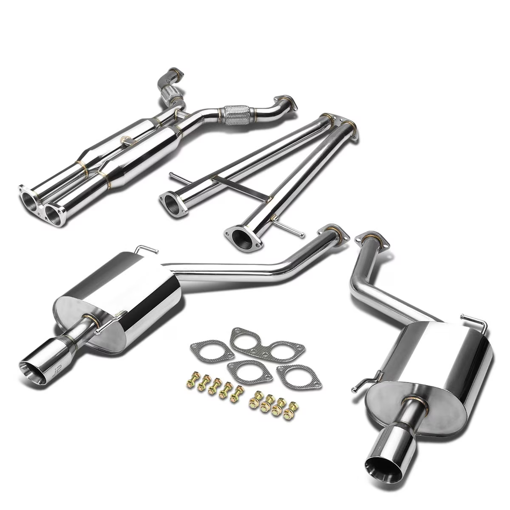 3.5" Dual-Tip Catback Exhaust System - Fits 2009–2013 Infiniti G37 V36 4-Door RWD Sedan
