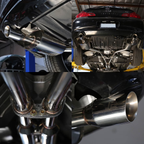 3.5" Dual-Tip Catback Exhaust System - Fits 2009–2013 Infiniti G37 V36 4-Door RWD Sedan