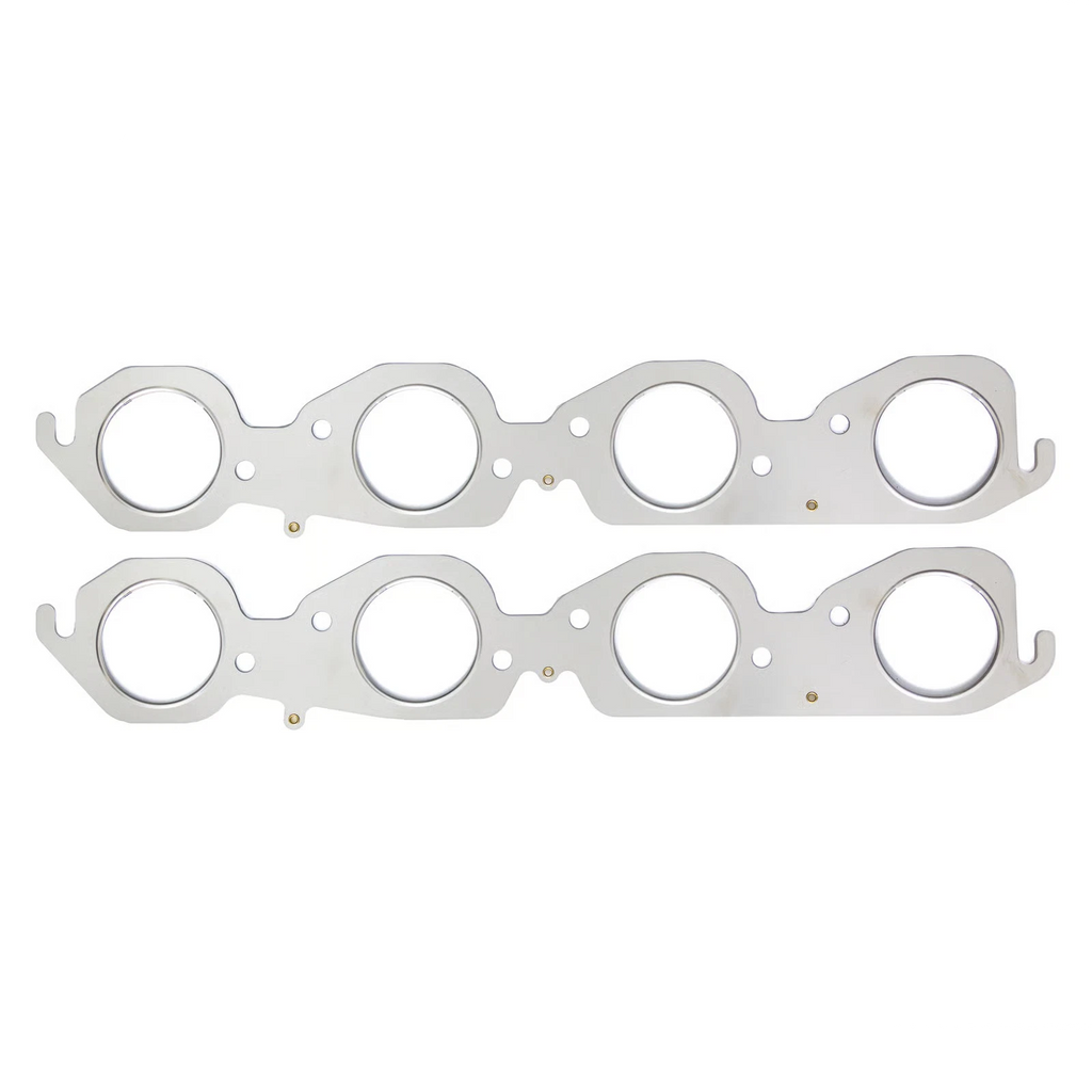 2.25" MLS Round-Port Exhaust Header Gaskets - Fits Chevy Big Block V8 Engines