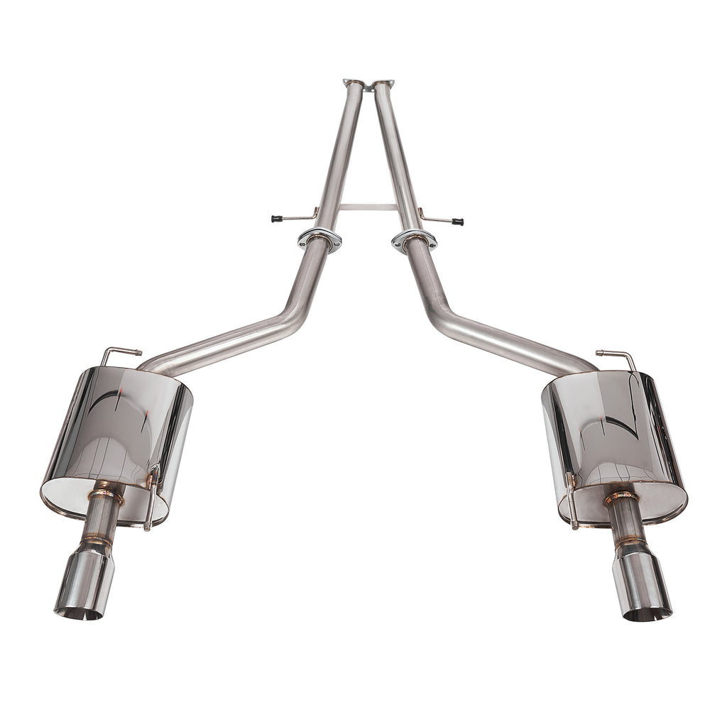 3.5" Dual-Tip Catback Exhaust System - Fits 2009–2013 Infiniti G37 V36 4-Door RWD Sedan