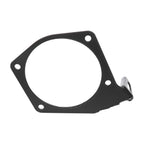 Silver Steel 4-Bolt Throttle Cable Bracket - Fits GM LS 92mm 102mm Throttle Bodies