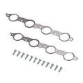 GM LS Multi-Layer Steel Exhaust Manifold Gasket Set - Fits GM LS1 LS2 LS3 LS6 4.8L 5.3L 6.0L 6.2L Vortec Engines, OEM Replacement 12617944