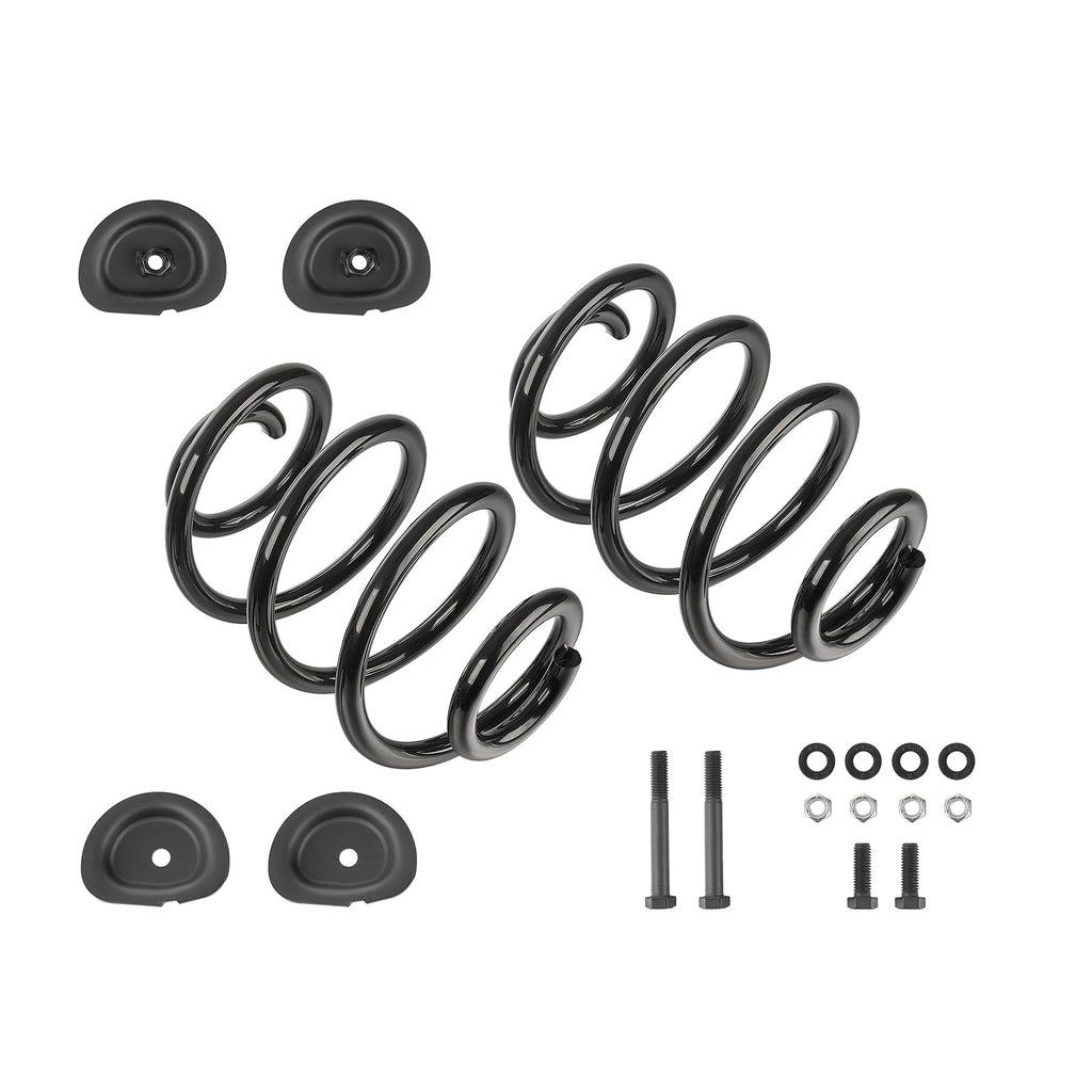 4" Rear Lowering Coil Spring Kit with Retainers - Fits 1960–1972 Chevy C10 GMC C15 Trucks