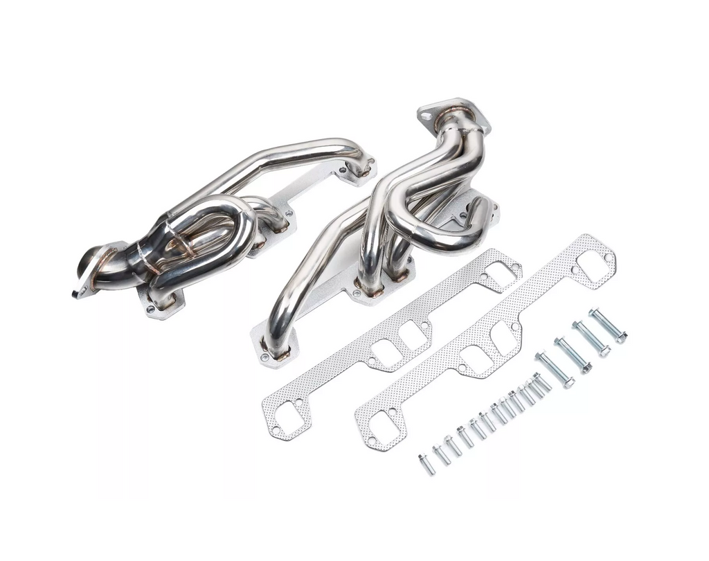 Stainless Steel Exhaust Headers - Fits Dodge Ram Dakota Durango 318 360 Magnum V8 1992-2004