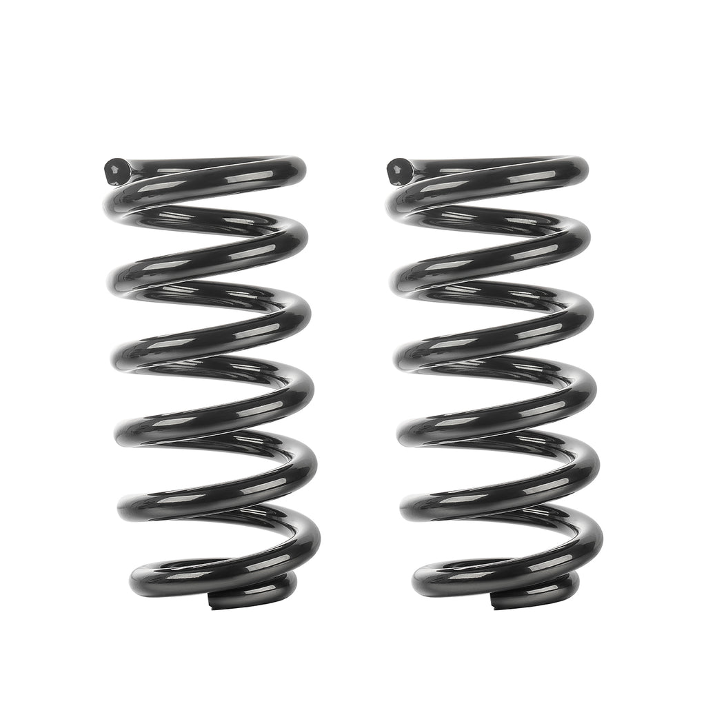 2" Black Powder-Coated Steel Front Lowering Coil Springs - Fits 1963–1972 Chevy GMC Pickup Trucks