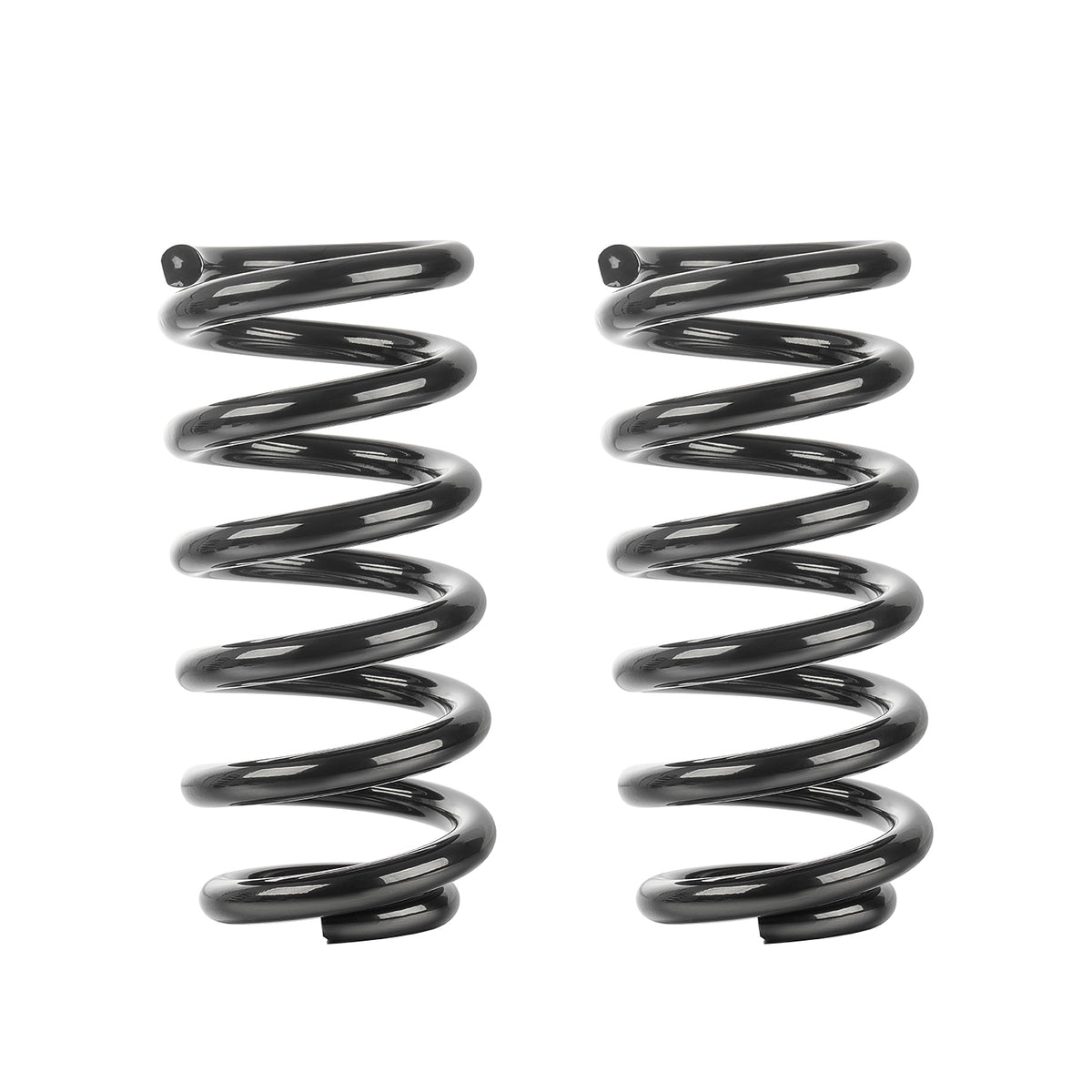 2" Black Powder-Coated Steel Front Lowering Coil Springs - Fits 1963–1972 Chevy GMC Pickup Trucks