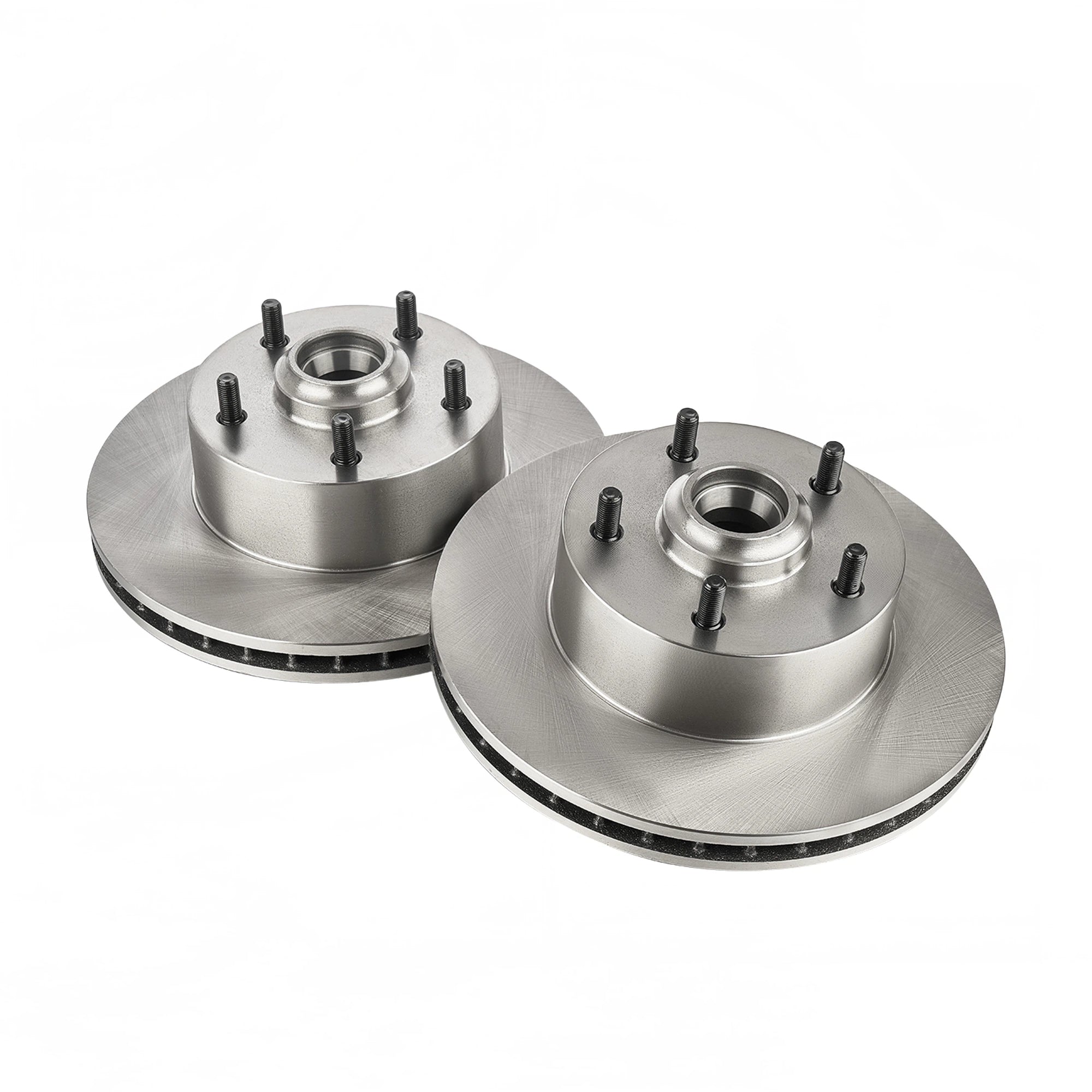11" GM Midsize Dirt Track Brake Rotor - Fits 1969-1974 Chevy Olds Pontiac Midsize Cars, IMCA Approved 5x4.75" Bolt Pattern with Pre-Installed Wheel Studs
