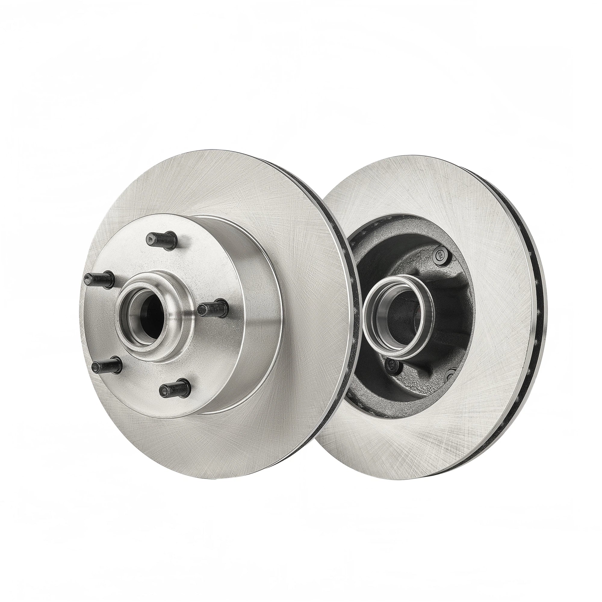 11" GM Midsize Dirt Track Brake Rotor - Fits 1969-1974 Chevy Olds Pontiac Midsize Cars, IMCA Approved 5x4.75" Bolt Pattern with Pre-Installed Wheel Studs