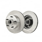 11" GM Midsize Dirt Track Brake Rotor - Fits 1969-1974 Chevy Olds Pontiac Midsize Cars, IMCA Approved 5x4.75" Bolt Pattern with Pre-Installed Wheel Studs
