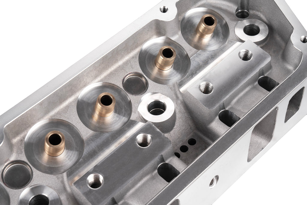 175–185cc Natural Aluminum Bare Cylinder Head - Fits Ford 289 302 351W Windsor V8 Engines