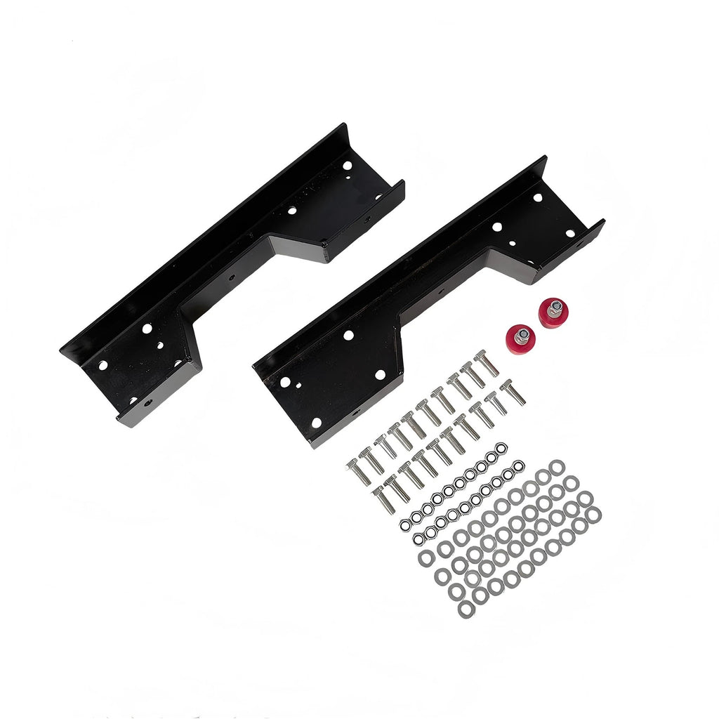 Bolt-On Rear Frame C-Notch Kit - Fits 1988–1998 Chevrolet GMC C1500 K1500 2WD 4WD Pickup Trucks