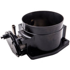 92mm Black CNC Aluminum Throttle Body - Fits GM LS1 LS2 LS3 Engines