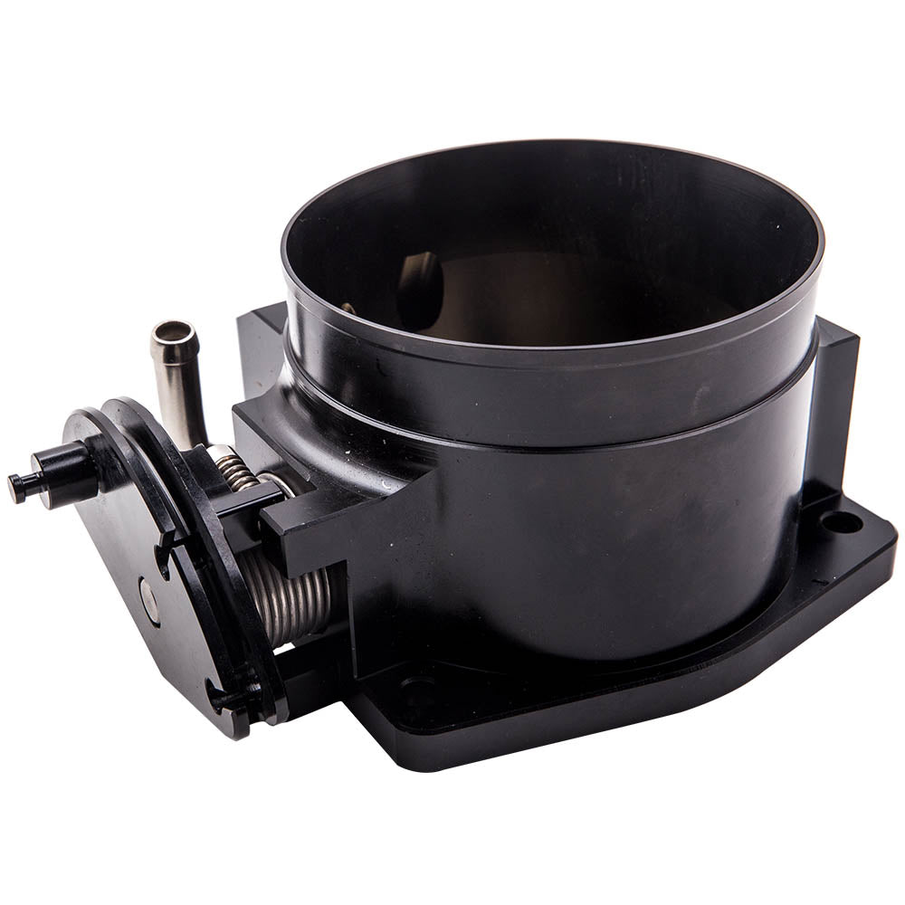 92mm Black CNC Aluminum Throttle Body - Fits GM LS1 LS2 LS3 Engines