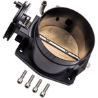 92mm Black CNC Aluminum Throttle Body - Fits GM LS1 LS2 LS3 Engines