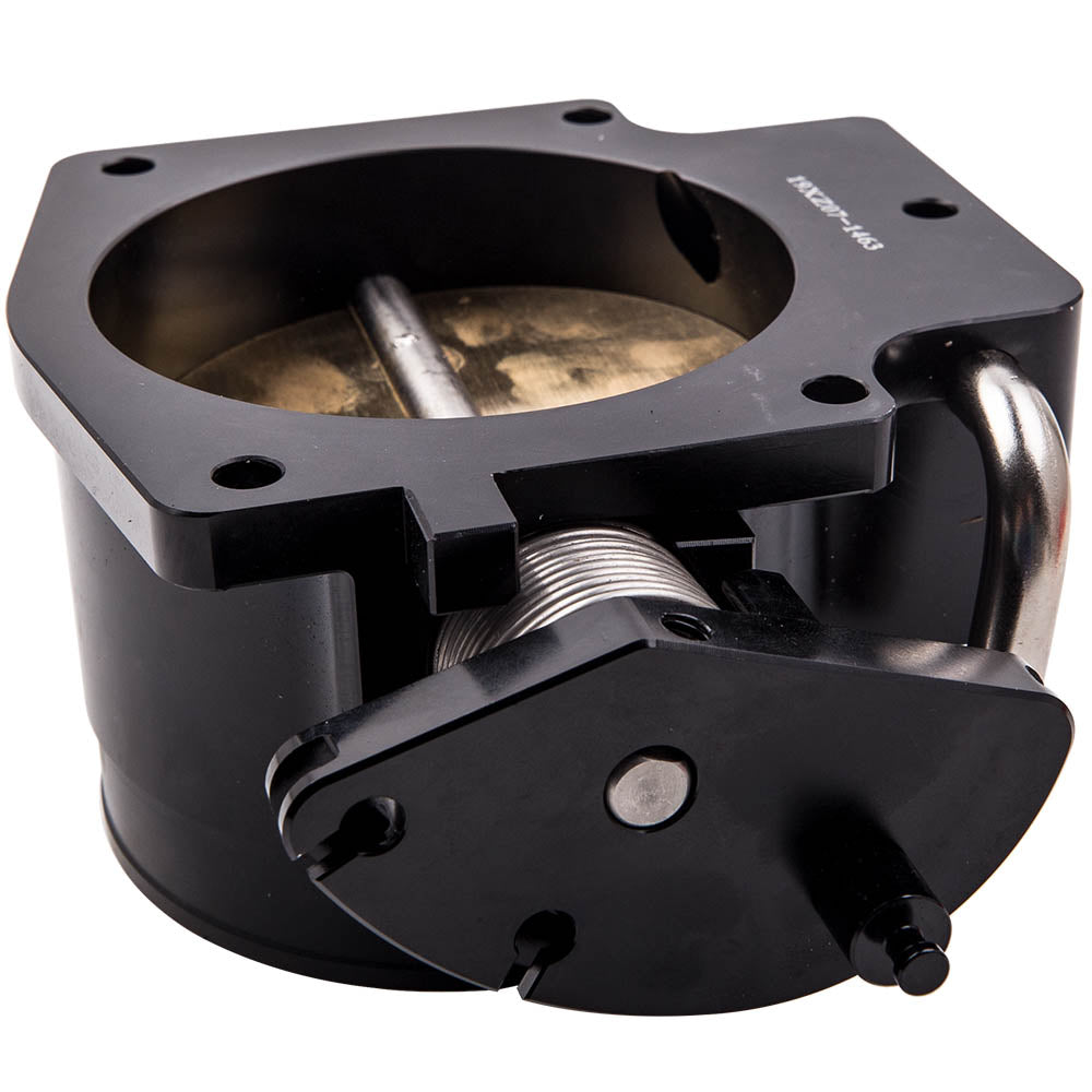 92mm Black CNC Aluminum Throttle Body - Fits GM LS1 LS2 LS3 Engines