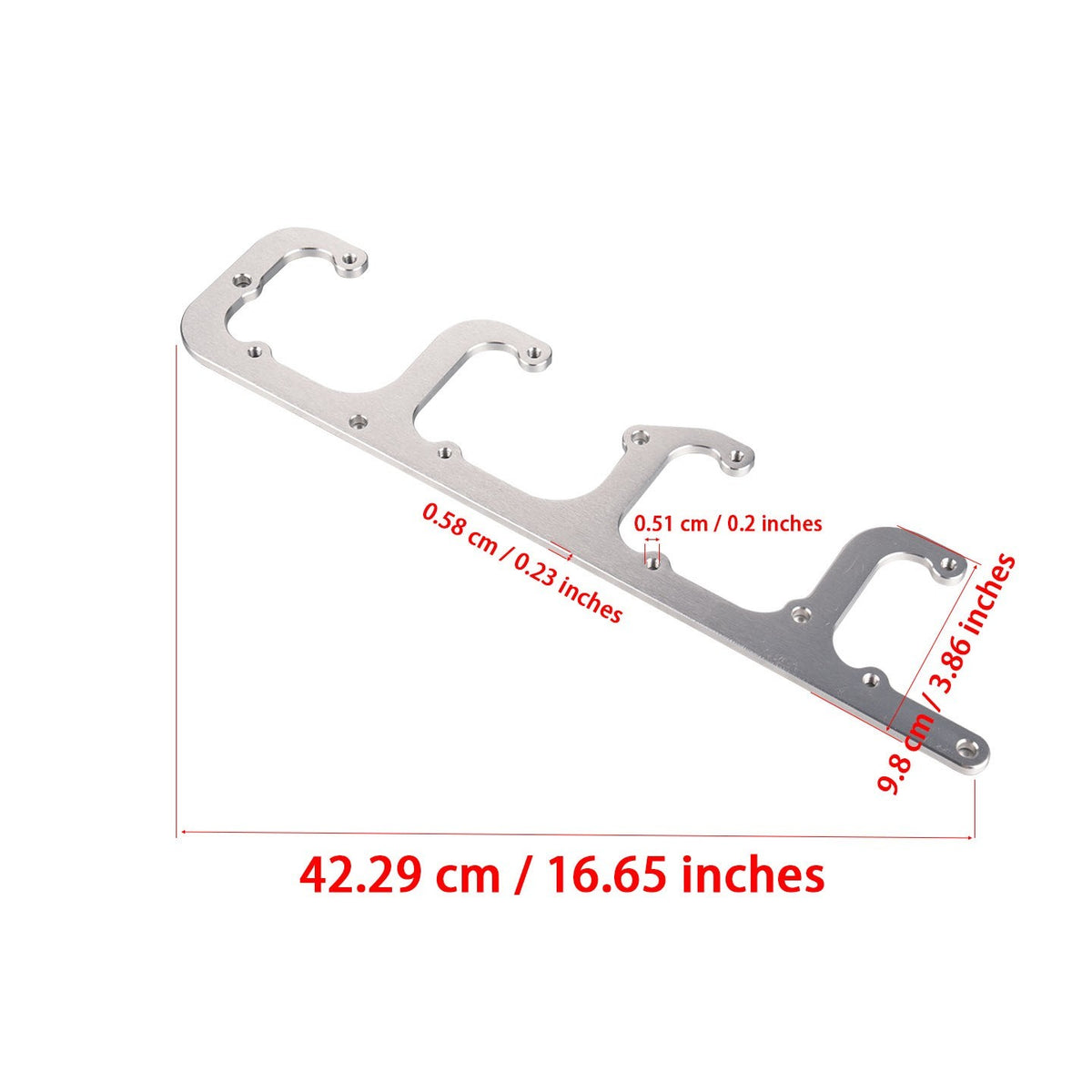 CNC 6061 Aluminum D581 Ignition Coil Brackets - Fits Chevrolet 4.8L 5.3L 5.7L LS Truck Engines