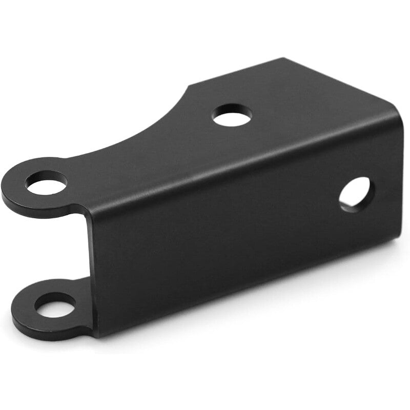 Black Powder-Coated Steel Bolt-On Rear Shock Extenders - Fits 1973–1987 Chevy GMC C10 C15 2WD Trucks