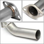 Stainless Steel Cat-Back Exhaust System with 4.5" Polished Tip - Fits 2005–2015 Toyota Tacoma 4.0L V6 Pickup Truck