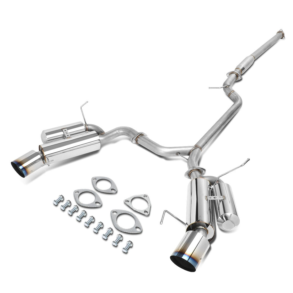 4.5" Dual-Tip Catback Exhaust System with Silencer - Fits 2004–2008 Acura TSX CL9 K24A2