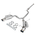 4.5" Dual-Tip Catback Exhaust System with Silencer - Fits 2004–2008 Acura TSX CL9 K24A2