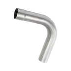 2 in 18-Gauge Stainless Steel 8-Piece Exhaust Pipe Kit - Fits Universal Custom Exhaust Fabrication