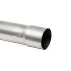 2 in 18-Gauge Stainless Steel 8-Piece Exhaust Pipe Kit - Fits Universal Custom Exhaust Fabrication