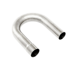 2 in 18-Gauge Stainless Steel 8-Piece Exhaust Pipe Kit - Fits Universal Custom Exhaust Fabrication