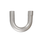 2 in 18-Gauge Stainless Steel 8-Piece Exhaust Pipe Kit - Fits Universal Custom Exhaust Fabrication