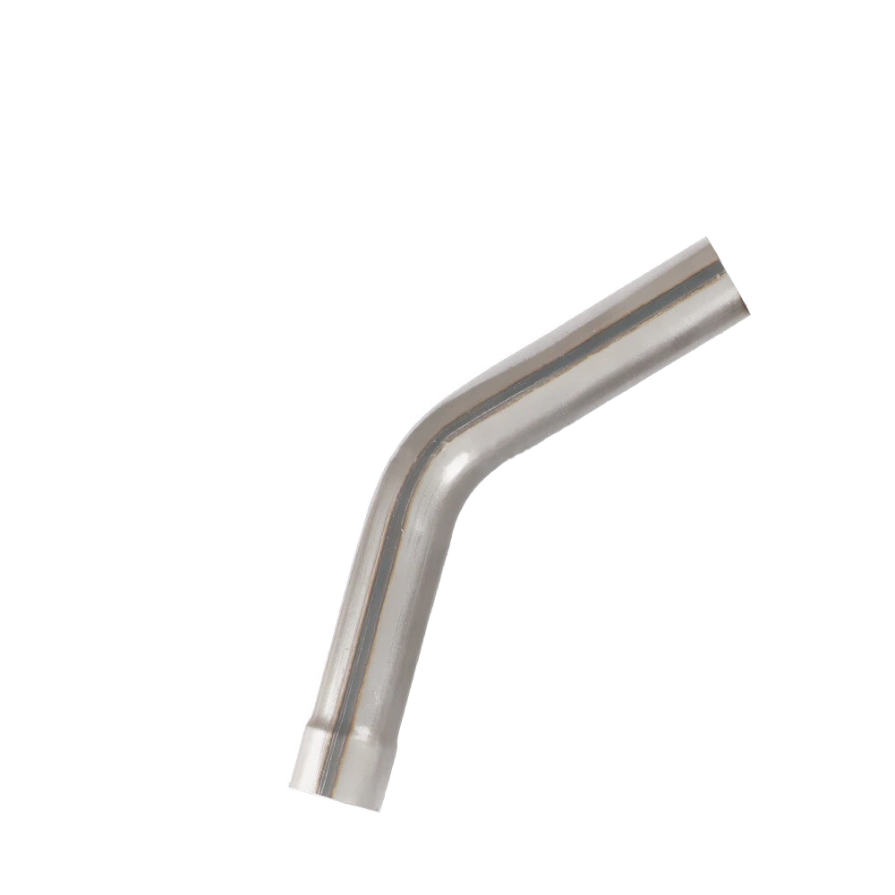 2 in 18-Gauge Stainless Steel 8-Piece Exhaust Pipe Kit - Fits Universal Custom Exhaust Fabrication
