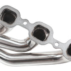 1-5/8" Polished Stainless Steel Shorty Exhaust Headers - Fits 2014–2015 Chevy GMC 5.3L 6.2L V8 Trucks and SUVs